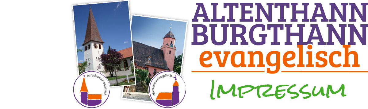 Kirche, Logo und Begrüßung