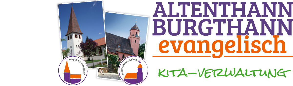 Kirche, Logo und Begrüßung