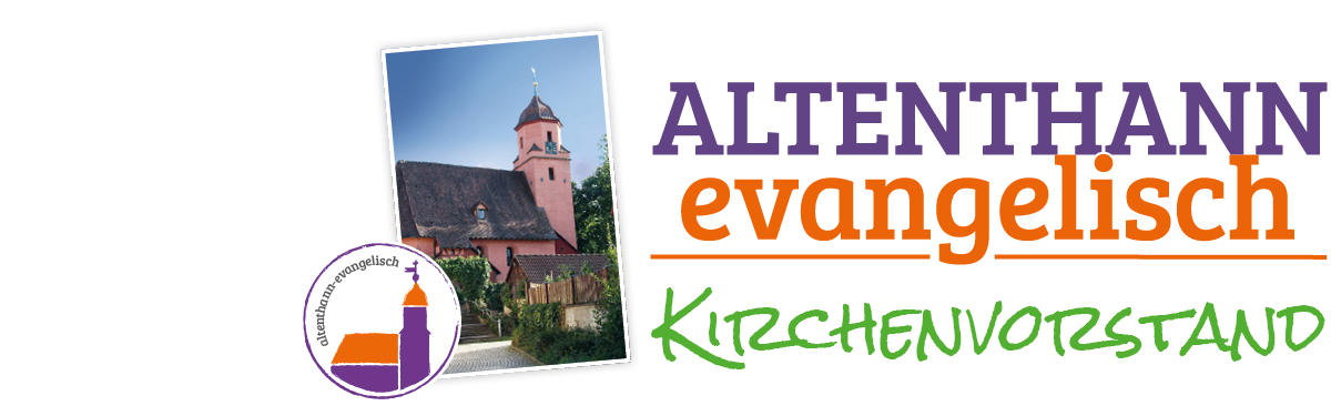 Kirche, Logo und Begrüßung