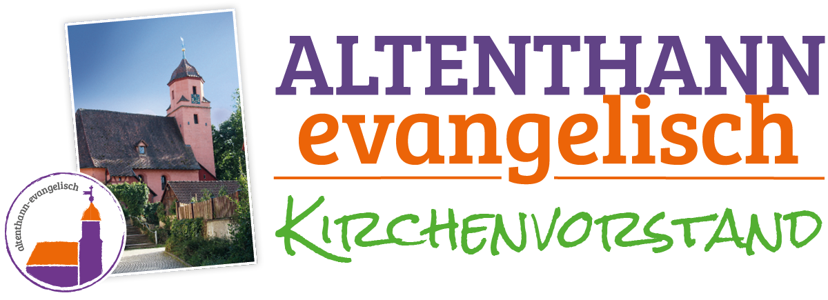 Kirche, Logo und Begrüßung