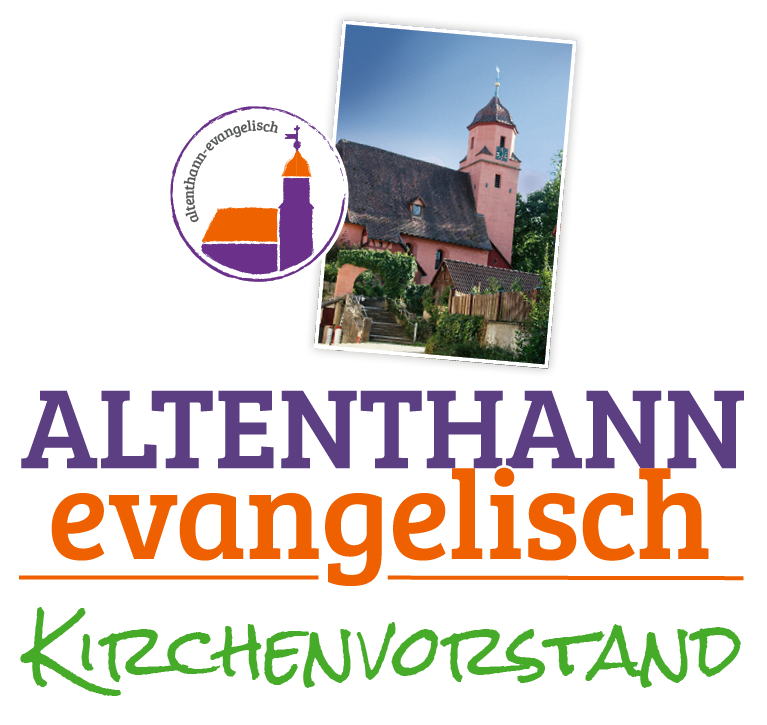 Kirche, Logo und Begrüßung