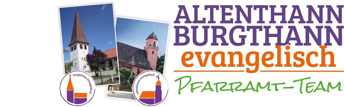 Kirche, Logo und Begrüßung