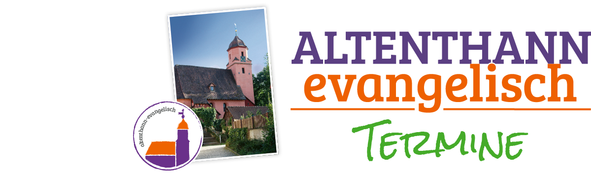 Kirche, Logo und Begrüßung